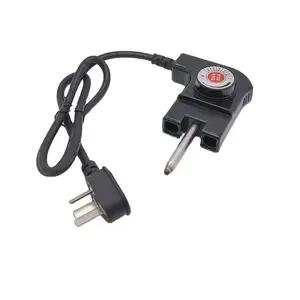 Temperature Adjusting Power Cord Factory Supplier Electric Grill Power Plug with Thermostat fryer