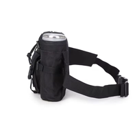 Sac banane tactique pour homme, imperméable, avec porte-bouteille, système Molle, camouflage, pour la chasse, la randonnée, l'escalade, en nylon, avec pochette pour téléphone portable