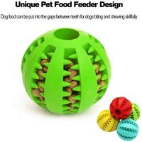 Fabricant de jouets interactifs OEM pour animaux de compagnie Balle roulante magique pour chien Mangeoire lente Jouets à mâcher pour chien Distributeur de friandises Jouet