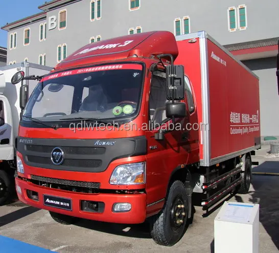 Used 5ton 10 Ton Diesel Engine Medium Duty Dry Cargo Truck