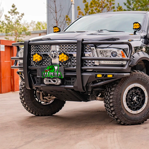 Barra Protectora Delantera para Ram Bull Bar - Protección Mejorada, Resistente a Arañazos, Robusta, Atractiva y Segura - Product Image 3