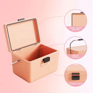 Caja de refrigeración aislada de PU portátil de 12L para Camping Picnics coche Mini compresor enfriador de cofre de hielo 30L/40L logotipo impreso mantenimiento en frío - Product Image 2