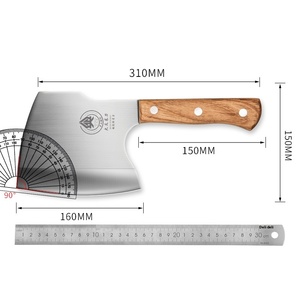 Hacha de cuchillero para cortar huesos, cuchillo de carnicero grueso para deshuesar y picar huesos - Product Image 5