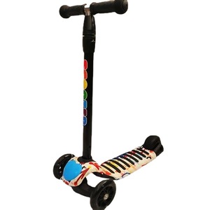 Trottinette pour enfants à 3 roues, hauteur réglable, légère, pour les enfants de 1 à 12 ans, utilisation en extérieur - Product Image 5