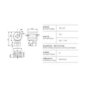 Ningbo Nijia Electronics se especializa en la suministro de válvulas de inyección para vehículos de doble combustible CNG/LPG - Bobina NJT-231 - Product Image 2