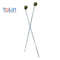 Cucharas de Laboratorio de Cobre con Mango Largo, Cucharas para Calentar y Quemar Muestras, para Laboratorio Escolar, Suministros y Accesorios de Laboratorio Científico