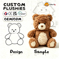 Faible MOQ, Vente Chaude, Haute Qualité, Peluche Personnalisée Ours de Dessin Animé, Mascotte Professionnelle Personnalisée, Articles Promotionnels, Grossiste