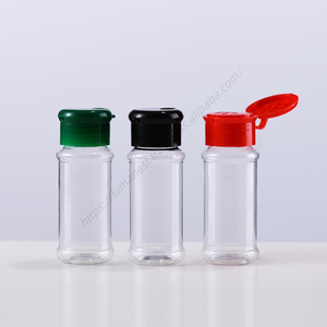 Venta al por Mayor de Frascos de Plástico para Especias de 100 ml, Baratos, para Cocina, Barbacoa, Botellas para Condimentos con Tapa - Product Image 3