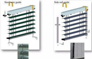 Factory Custom Electric Motorized External Venetian <strong>Blinds</strong> Outdoor Waterproof <strong>Wide</strong> Aluminum Venetian <strong>Blinds</strong> - Product Image 6