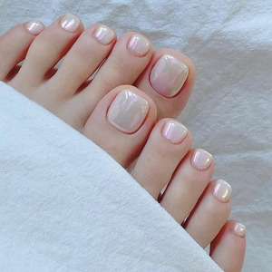 <span class=keywords><strong>Uñas</strong></span> Postizas al por Mayor, <span class=keywords><strong>Color</strong></span> <span class=keywords><strong>Rosa</strong></span> Blanco, Punta Francesa, con Pedrería, Perlas, Cromo, Malva, <span class=keywords><strong>Cortas</strong></span>, Cuadradas - Product Image 3