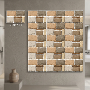 Prix le plus bas, carreaux muraux en céramique émaillée numérique de 25x37,5 cm, finition mate, design en relief 250x375, 10x15, provenant de l'usine indienne Vistaar - Product Image 5