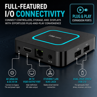 T96 Mini 4K Konsol Game TV Sensor Gerak Nirkabel 2.4GHz Dual Somatosensory Gamepad Multi Pemain Plug and Play Pesta Keluarga