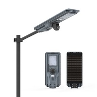Promotion : Lampadaire Solaire 800W 1200W IP66 avec Caméra HD 1440P AC, 4G/WiFi et Suivi Humain IA pour Usage Routier