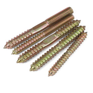 Vis à bois galvanisée en zinc jaune à <span class=keywords><strong>double</strong></span> tête pour fixation de meubles - Product Image 3