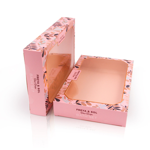 Cajas de Regalo con Ventana, Caja Cuadrada Grande de Papel para Fiestas de Cumpleaños, Bodas, Cajas para Postres - Product Image 2
