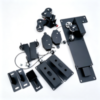 Dispositif de sécurité portable en acier robuste pour empilement de poids de fitness, anti-chute pour machine à câble, idéal pour rack de squat et entraînement fonctionnel