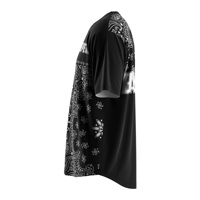 Fabricant de maillots de baseball pour hommes OEM ODM, chemises de softball noir et blanc, impression intégrale, uniforme d'équipe professionnelle