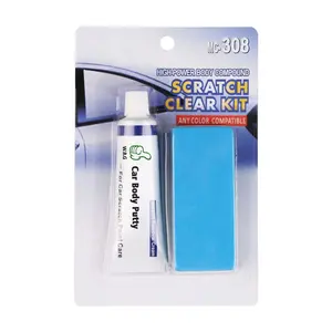 WBG 15g 1oz3oz tailles de couleurs personnalisées pâte de <span class=keywords><strong>mastic</strong></span> de revêtement de carrosserie <span class=keywords><strong>colle</strong></span> vitrage et <span class=keywords><strong>mastic</strong></span> anti-rayures automobile Kit de réparation - Product Image 2