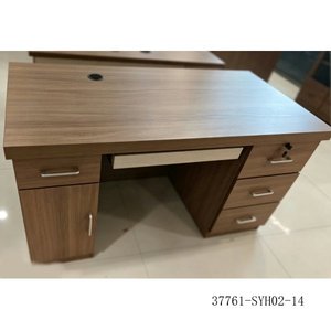 Bureau de direction en bois de qualité commerciale, haut de gamme et minimaliste 37761-SYH01-12 - Product Image 5
