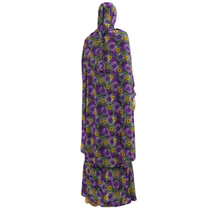 Vêtements musulmans pour femmes, ensemble deux pièces pour Ramadan, Khimar, dubaï, haut ample et jupe, Katfan, vêtements islamiques, turquie, Jilbeb, Hijab, Abaya - Product Image 3