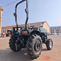 Meistverkaufter 50 PS Pflugtraktor für Kommunal-, Garten-, Obstgarten- und Bergnutzung, Diesel-Rotations-Traktor mit Anbaugeräten