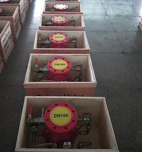 鋳鉄<span class=keywords><strong>Deluge</strong></span>バルブ新しいタイプDN50-350垂直設置フランジ消火 - Product Image 2