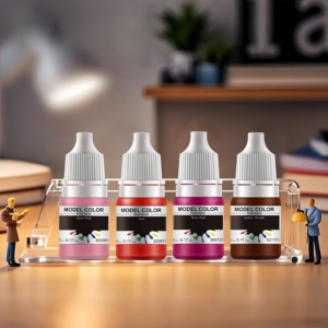 Ensemble de <span class=keywords><strong>peinture</strong></span> miniature écologique à base d'eau, <span class=keywords><strong>peinture</strong></span> rapide 4x5ml, haute pigmentation, couleurs de modèle non fanées <span class=keywords><strong>pour</strong></span> la résine <span class=keywords><strong>plastique</strong></span> - Product Image 4
