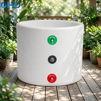 Baignoire de plongeon froid OHO compatible avec le refroidisseur d'eau, baril de bain de glace gonflable pour système de récupération à température contrôlée