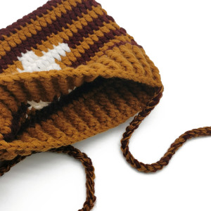 Thiết Kế Mới Thời Trang Unisex <span class=keywords><strong>Crochet</strong></span> <span class=keywords><strong>Hat</strong></span> Tùy Chỉnh 100% Acrylic Mùa Đông <span class=keywords><strong>Crochet</strong></span> Mũ - Product Image 4