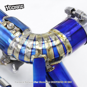 Système d'échappement OBM Titanium Catback High Flow Downpipe pour <span class=keywords><strong>Chevrolet</strong></span> CORVETTE C8 Z06 2019-2023, silencieux Valvetronic - Product Image 6
