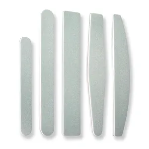 10 Stück doppelseitige Ersatz-Sandpapier-Nagel feile mit Metall griff Nagellack-Schleif pufferst reifen Nagelpolier-Maniküre