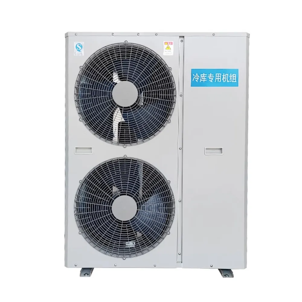 Unité de condensation évaporateur d'unité de condensation basse température intégré pour salle de stockage à froid tout en une machine
