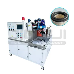 Cheap price PU glue injection machine with one stations