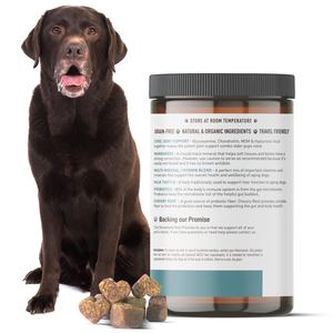 वरिष्ठ कुत्ते मल्टीविटामिन + कुत्ते प्रोबायोटिक्स नरम Chews Glucosamine Chondroitin एमएसएम, प्रोबायोटिक्स, ओमेगा 3 वरिष्ठ कुत्ते स्वास्थ्य Chews - Product Image 3