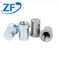 Stainless Steel Press-In Nut Rivets Waterproof Column Sealing Fastener with Plain Finish Metal Fastening Solution