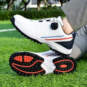 2022 학년 남성 비즈니스 캐주얼 신발 보스 사장 협력 골프 신발 잔디 미끄럼 방지 스포츠 신발