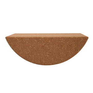 Bloque de Yoga Semicircular Ecológico Reciclado CZFIT, Bloque de Corcho Redondo de Medio Círculo con Logotipo Personalizado, Bloque de Equilibrio de Corcho para Yoga Unisex - Product Image 4