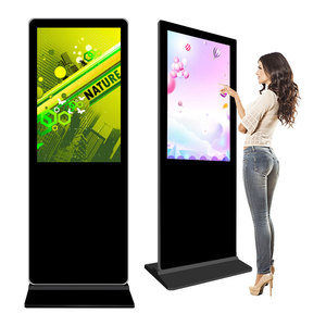 Veto 43 45 55 siêu mỏng 4k tầng thường vụ <span class=keywords><strong>kiosk</strong></span> trong nhà dọc Mall kỹ thuật số biển Player với CMS phần mềm - Product Image 2
