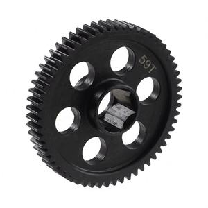 Engrenage en acier métallique 59T 0,6M, pièces de rechange précises, mise à niveau pour voiture RC <span class=keywords><strong>Arrma</strong></span> <span class=keywords><strong>Granite</strong></span> 1/18 - Product Image 6