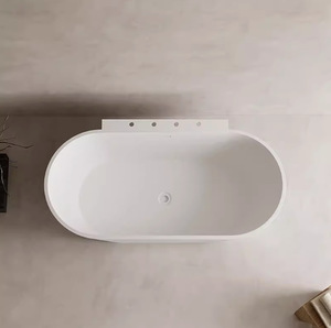 Baignoire autoportante Wonka bar Bath en résine acrylique à surface solide pour salle de bain moderne, type Swim <span class=keywords><strong>Spa</strong></span> - Product Image 4