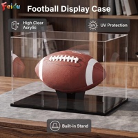 Vitrine de présentation transparente en acrylique écologique, portable, amovible et anti-poussière pour objets de collection et figurines, rangement domestique