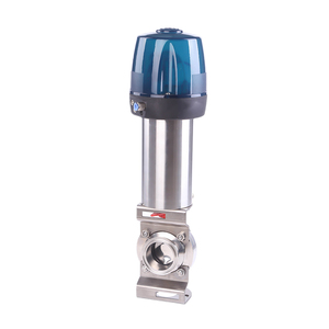Válvulas Higiénicas Neumáticas de Acero Inoxidable de Grado Sanitario Tri Clover con Cabezal de Control Eléctrico de 24V CP-BV-660 - Product Image 6