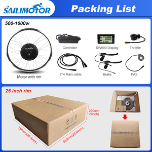 Kit de conversion de vélo électrique Sailimotor OEM ODM 750W 500W <span class=keywords><strong>Moteur</strong></span> 26 pouces 29 pouces 1000W avec options de batterie au lithium - Product Image 6