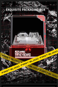 Ajazz Firstblood B2 tùy chỉnh cơ khí Bàn phím không dây 2.4G <span class=keywords><strong>bluetooth</strong></span> có dây USB 2-phím RGB Backlit chơi Game bàn phím - Product Image 3