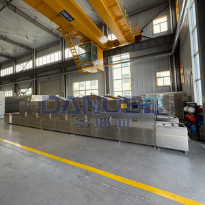 Línea de Secado de Gusanos de la Harina por Microondas a Precio de Fábrica, Equipo Deshidratador de Gusanos de la Harina, Secador de Gusanos de la Harina por Microondas - Product Image 2