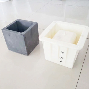 De silicona geométrica cemento de resina de molde de caucho para <span class=keywords><strong>macetas</strong></span> - Product Image 5