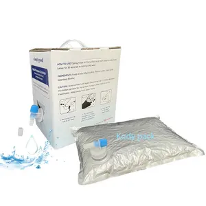 Pure Aluminum Water BIB Bag 5L 10L 20L Valve Bag Drinking Water Bag In Box BIB Faucet