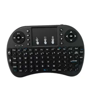 Hot bán đèn nền 2.4GHz I8 Mini Bàn phím không dây Touch Pad I8 Air Fly Chuột Backlit bàn phím cho Android TV Box