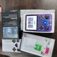 Konsol Game Retro Portabel Sumber Terbuka GPD R36s, Genggam Nirkabel BT 3D Sistem Ganda, Joystick Pengontrol Nostalgia