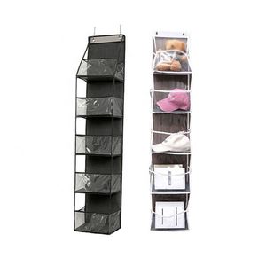 5-Shelf Over-The-Door Organizer with Side Pockets <b>Large</b> Capacity Hanging <b>Storage</b> Organizer for Bedroom Bathroom Nursery Kidroom - Product Image 6